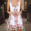 Bohemian Tassel Printed Sleeveless Beach Short Dress